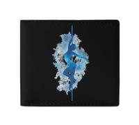 Pole Dancing Dancer Mens Wallet Slim Leather Card Holder Bifold Wallets Front Pocket