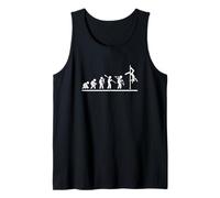 Pole Dancing Evolution Women Funny Pole Dance Tank Top