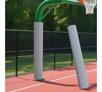 Pole Padding Basketball Pole Padding Wrap for Training, Weather Resistant Waterproof Garage All Weather Pad, Gym, Garage, Playground Protection(Gray,2pcs)