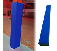 Pole Padding for 5-20in Square Posts, Self-Adhesive Collision Guard, All-Weather Protection for Basketball Hoop, 9x9in (23x23cm), Durable Padding