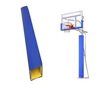 Pole Padding for Basketball, 5.9 FT Height, 2.5cm Thick Safety Wrap for Basement, Playground, Garage Poles - Durable Square Foam Protection