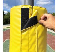 Pole Padding Wrap Around, All-Weather Protection for Basketball Hoops, Playgrounds, Schools, Basements & Garages, Fits 2-25 CM Diameter Posts with Easy Installation