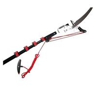 Pole Pruning Saw, Telescopic Tree Pruner, Extendable Long Reach Tree Pruning Loppers Landscaping Pole Saw for Sawing and Shearing(5.4m/18ft)