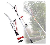 Pole Pruning Saw, Telescopic Tree Pruner, Heavy Duty Extendable Telescopic Garden Tree Pruner with Saw Blade Lopper Cutter(5m/16.4ft)