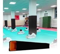 Pole Safety Padding 1" Thick, Heavy Duty Tear-Resistant Wrap Around Gym Training Pad for 4x4, 6x6, 8x8, 10x10, 12x12 Poles