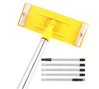 Pole Sander for Drywall - Telescopic Rotatable Manual Hand Sanding Tool - Wall Cleaning Extension Pole Sander,for Floors Ceilings Wood Gypsum Putty Layer Home Decoration Renovation