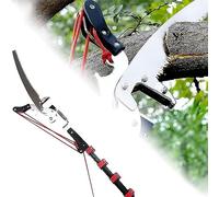 Pole Saw, Extendable Tree Pruner, Telescoping Branch Cutter for Trimming High Branches & Leaves (24ft)