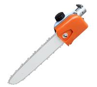 Pole Saw Gear Head Assembly, Replacement Chainsaw Gearbox for Hedge Trimmers, Tree Cutters, Pruners [26mm - 7 Teeth]
