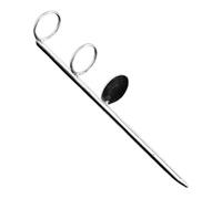 Pole Stand Holder - Metal Fork Support Device, Anti Rust Durable Structure, Secure Soil Pillar Build | Beach Fishing Equipment Stabilizer, Dockside Rod Placement Tool, Outdoor Angler Use