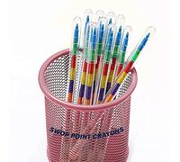 POLE TIP 48 x Swop Point Crayons For Kids, Wax Crayons, Colouring Pencils For Children Art and Craft, Party Bag Fillers For Kids, Stationary Supplies, Coloured pencils