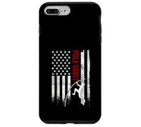 Pole Vault American Flag Distressed USA Patriotic Vaulter Case for iPhone 7 Plus/8 Plus