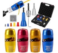 Polegas Wire Stripper Twister Tool for Drill, Wire Stripping and Twisting Tool, Portable Wire Nut Twister for 2.5/4/6/10m㎡ (8-14 AWG) Wires