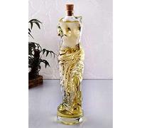 Polenart Venus Liquor Decanter With Cork Stopper Woman Shaped Whiskey Decanter Wine Carafe Decanter Durable Thick Turkish Glass 27 oz 800 ml Glass Bottles