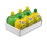 Polenghi Lazy Lemon Juice & Lazy Lime Juice 6 x 200ml (3 of Each)