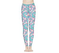 POLERO Boho Skull Floral Leopard Sloth Patterned Funky Leggings for Women Yoga Pants Workout Tights Sportswear Trousers XS-XXXL
