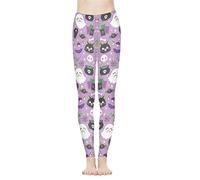 POLERO Boho Skull Floral Leopard Sloth Patterned Funky Leggings for Women Yoga Pants Workout Tights Sportswear Trousers XS-XXXL