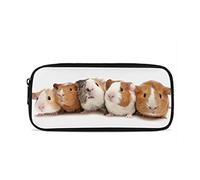 POLERO Cute Guinea Pig Pencil Case for Girls Boys Kids 3D Print Animal Pen Bag for School Office Desk Accessories