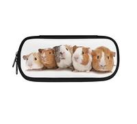 POLERO Cute Guinea Pig Pencil Case Pencil Pouch Stationery Pen Bag for School Office Travel Cosmetic Makeup Holder Pen Cases