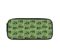 POLERO Farm Tractor Track Pencil Case for Boys Farmer Pencil Pouch Pen Bag for School Office Supplies
