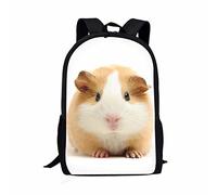 POLERO Guinea Pig Backpack for Girls Boys Cute Guinea Pig Daypack 17" School Rucksacks