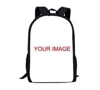POLERO Kids School Bags Custom Bookbag Personalized Daypack Back to School Gift Rucksack for Boys Girls Women Men