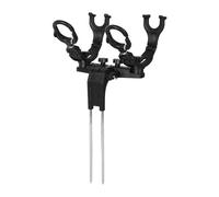 Poles Rack Double / Single Poles Holder Portable Fishing Rod Stand Holders Angles Adjustable Mount Bracket Fishing Rod Stake