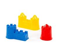 Polesie Sand Set Tower Double Wall with Castle Bridge-Forms Toy, Multi Color