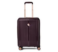 Polestream Paris 4 wheels Cabin trolley 55 cm with expansion pleat purple