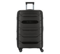 Polestream Strz by Asteroid 4 wheels Trolley L 74 cm with expansion pleat black