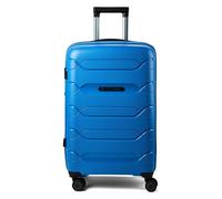 Polestream Strz by Asteroid 4 wheels Trolley M 64 cm with expansion pleat blue