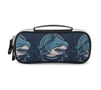POLESVBM Makeup Bag Makeup Organizer Shark Pattern Printed Travel Makeup Bag Cosmetic Bag Cosmetic Organizer Bag, style, One Size, Makeup Bag