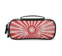 POLESVBM Makeup Bag Makeup Organizer Sparkling Red Stripes Printed Travel Makeup Bag Cosmetic Bag Cosmetic Organizer Bag, style, One Size, Makeup Bag