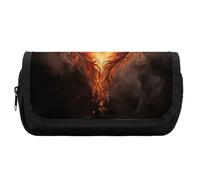 POLESVBM Pencil Bag Show A Heart on Fire Printed Pencil Case Multifunctional Pencil Pouch Pouch Portable Pencil Bag Pouch Pencil Organizer
