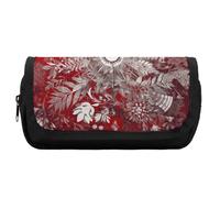 POLESVBM Pencil Bag Snowflake Complex Illustration Printed Pencil Case Multifunctional Pencil Pouch Pouch Portable Pencil Bag Pouch Pencil Organizer