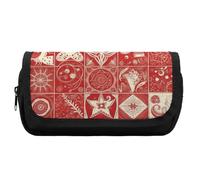 POLESVBM Pencil Bag So Many Different Snow Scenes Printed Pencil Case Multifunctional Pencil Pouch Pouch Portable Pencil Bag Pouch Pencil Organizer