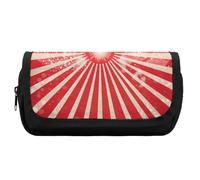 POLESVBM Pencil Bag Sparkling Red Stripes Printed Pencil Case Multifunctional Pencil Pouch Pouch Portable Pencil Bag Pouch Pencil Organizer