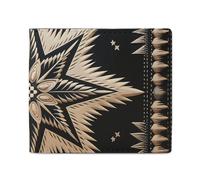 POLESVBM Wallet Special Tribal Pattern Printed Card Case Coin Purse Mens Wallet Pocket Minimalist Design, style, One Size, Casual
