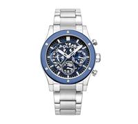 POLICE(ポリス) Men Analog Quartz Watch with Stainless Steel Strap PEWJK0006440