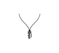 Police 21917PLE-02 P Royal Mens Gothic Pendant With Leather Cord Necklace