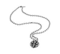 Police 24692PSE-01 Mens Chef Antique Colour Mask Necklace
