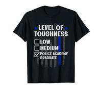 Police Academy Graduate Value Graphic T-Shirt