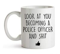 Police Academy Graduation Law Enforcement New | Ceramic Coffee Mug | 11 OZ