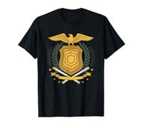 Police Academy Graduation Vintage Badge Thin Blue Line T-Shirt