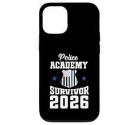 Police Academy Survivor 2026 Graduation Police School Case for iPhone 12/12 Pro