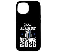 Police Academy Survivor 2026 Graduation Police School Case for iPhone 15