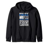Police Academy Survivor Police Zip Hoodie
