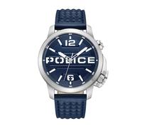 Police Men's Wristwatch Chronograph Stainless Steel Silver 44 mm - Men's Watches with Chronograph Function - Police Watches Online Shop
