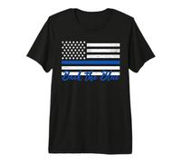 Police Back The Blue Law Enforcement Thin Blue Line Premium T-Shirt