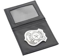 Police Badge Cop Officer ID Badge Fancy Dress Accessory New