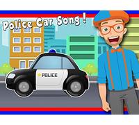 Police Car Song by Blippi - Police Cars for Kids
